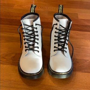 Doc Marten White Dupe Boots- worn twice